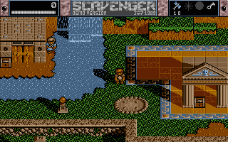 Scavenger atari screenshot